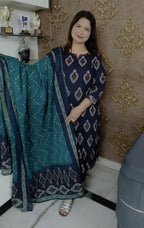 Pure Cotton Three‑Piece Suit Set